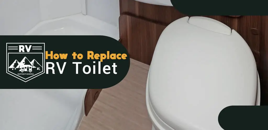 how to replace rv toilet