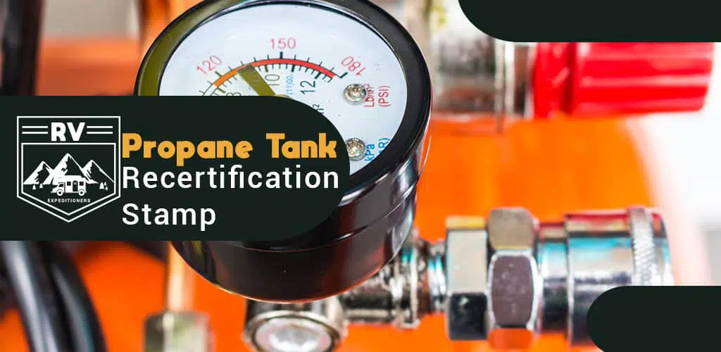 propane tank recertification stamp